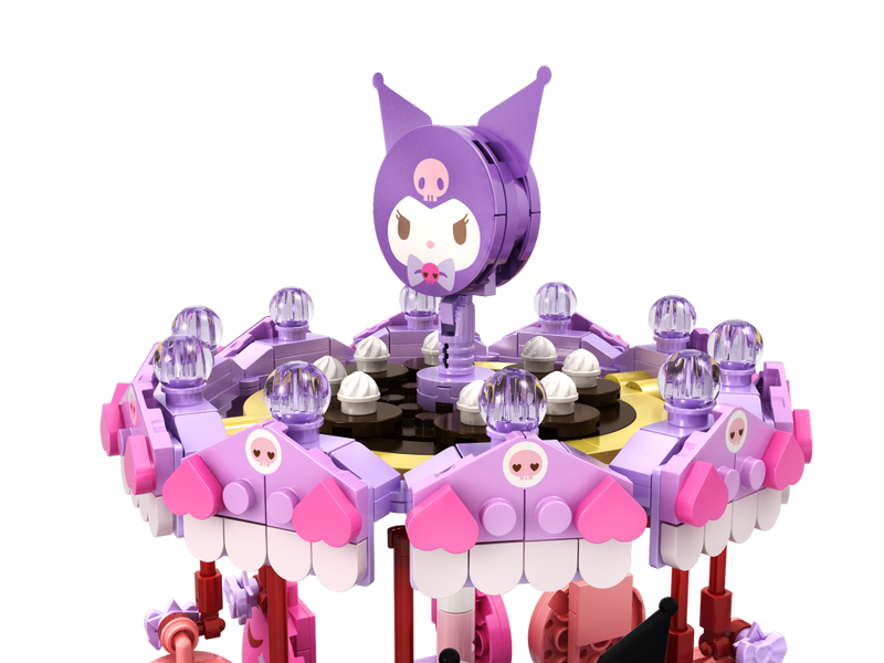 Sanrio - YuMe Blocks Summer Wunderland - Kuromi Swing Ride