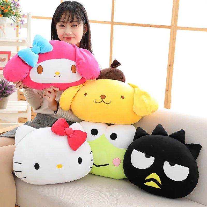 Sanrio - Hello Kitty and Friends 38cm Plush Cushion and Hand Warmer Plush