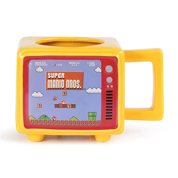 Super Mario Bros - Like A Boss Retro TV Heat Change Mug