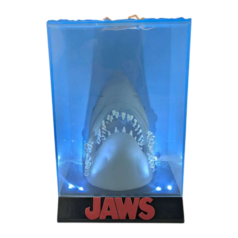 Jaws - 50th Anniversary 3D Light Up Movie Poster Diorama