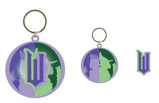 Wicked - W Logo - Spinner Keyring