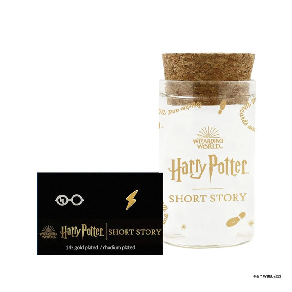 Harry Potter - Glasses & Lightning Bolt Epoxy Earrings