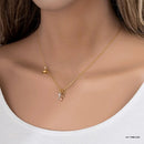 Harry Potter - Harry Trio Necklace (Gold)