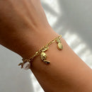 Disney - Stitch Charm Bracelet (Gold)