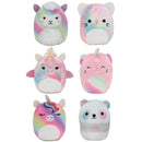 Squishmallows Squishville -Mini Squishmallow Plush 6 Pack (ASST)