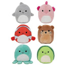 Squishmallows Squishville -Mini Squishmallow Plush 6 Pack (ASST)