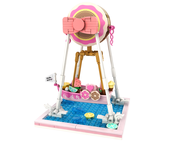 Sanrio - YuMe Blocks Summer Wunderland - Hello Kitty Donut