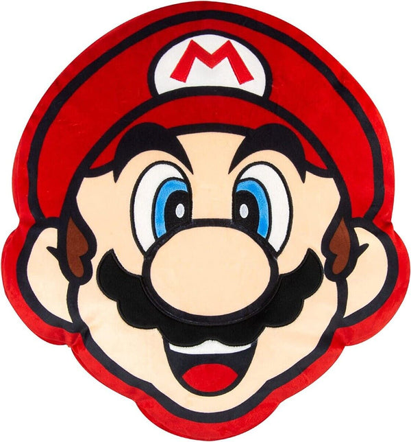 Super Mario - Club Mocchi Mocchi Junior Mario Head 6" Plush