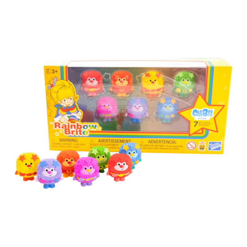 Rainbow Brite - 1.5" CheeBee Sprite SDCC 2024 Exclusive Micro Set [7 Pack]