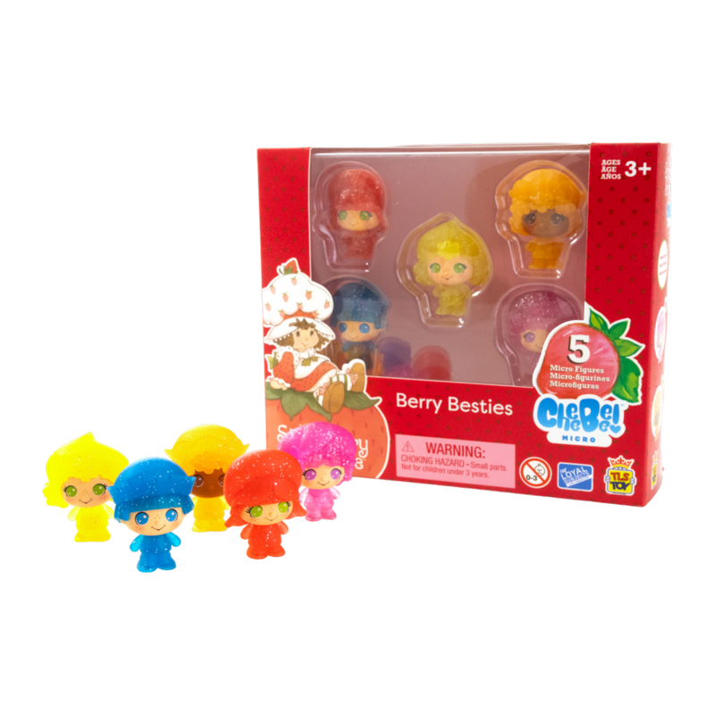 Strawberry Shortcake - 1.5" CheeBee Berry Besties Micro Set [5 Pack]