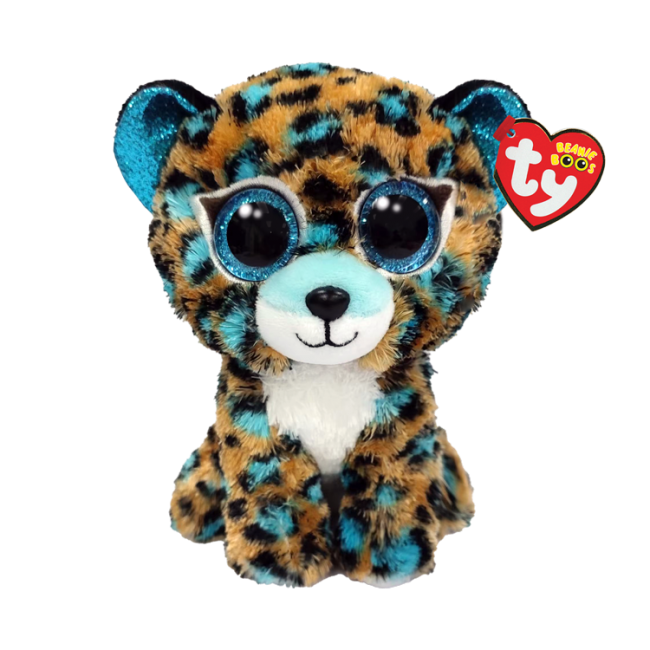 Beanie Boos Regular - Cobalt the Blue Leopard