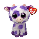 Beanie Boo Regular - Ethel Purple Spots Cow