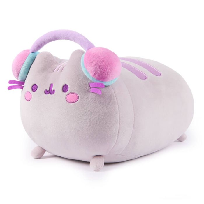Pusheen Gamer Girl: Log Squisheen Plush