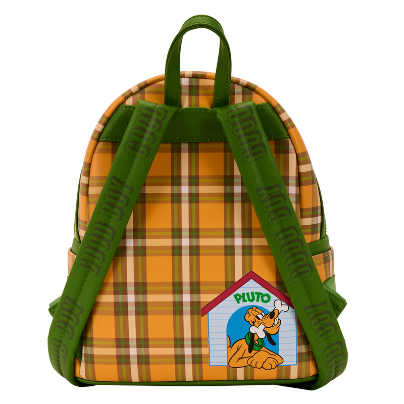 Disney - Pluto 95th Anniversary Plaid Mini Backpack