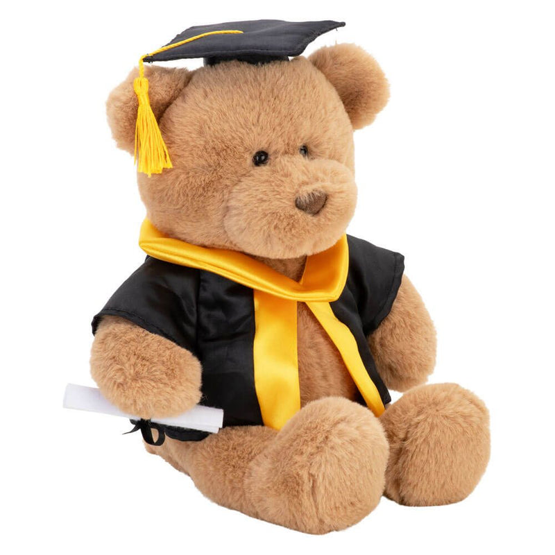 With Heart Graduation Bear With Scroll - Large