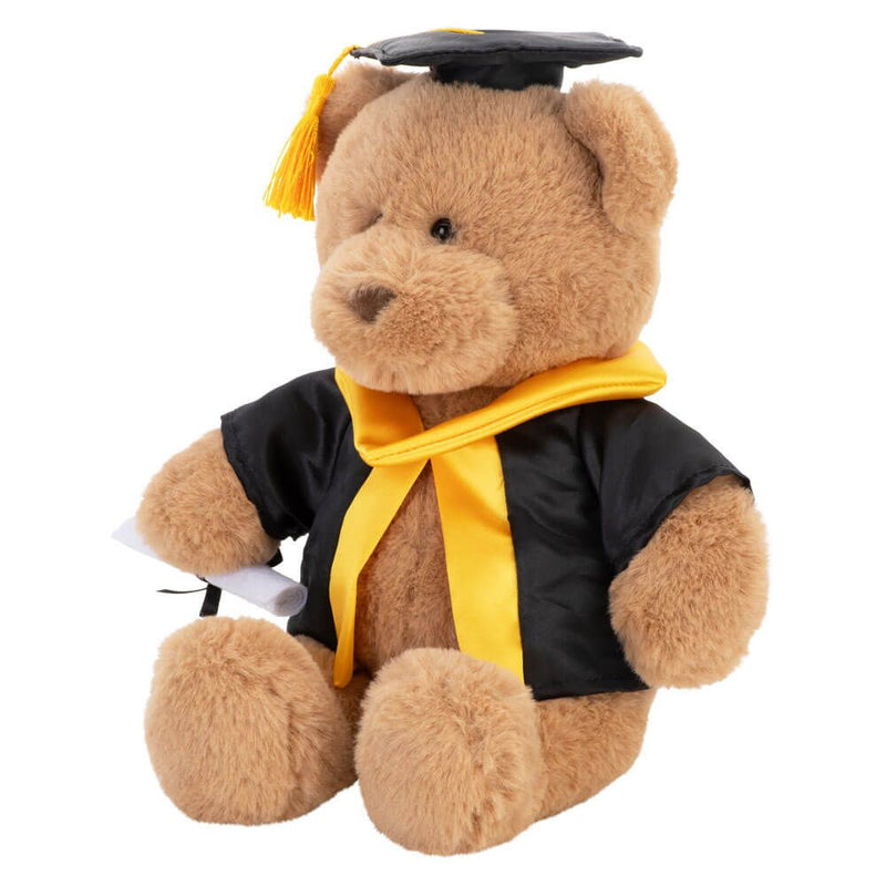 With Heart Graduation Bear With Scroll - Large