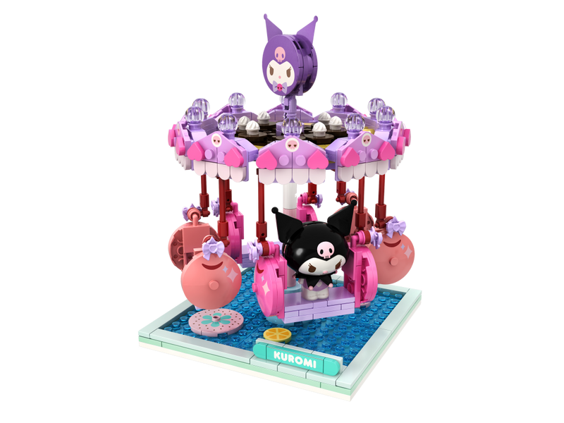 Sanrio - YuMe Blocks Summer Wunderland - Kuromi Swing Ride