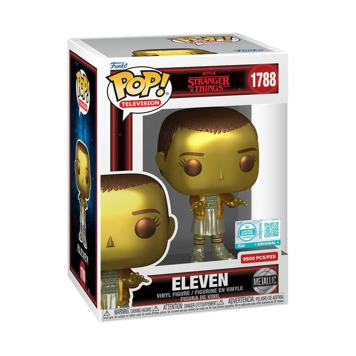 Stranger Things - Eleven Gold Metallic Pop! Vinyl [RS] Limited Edition