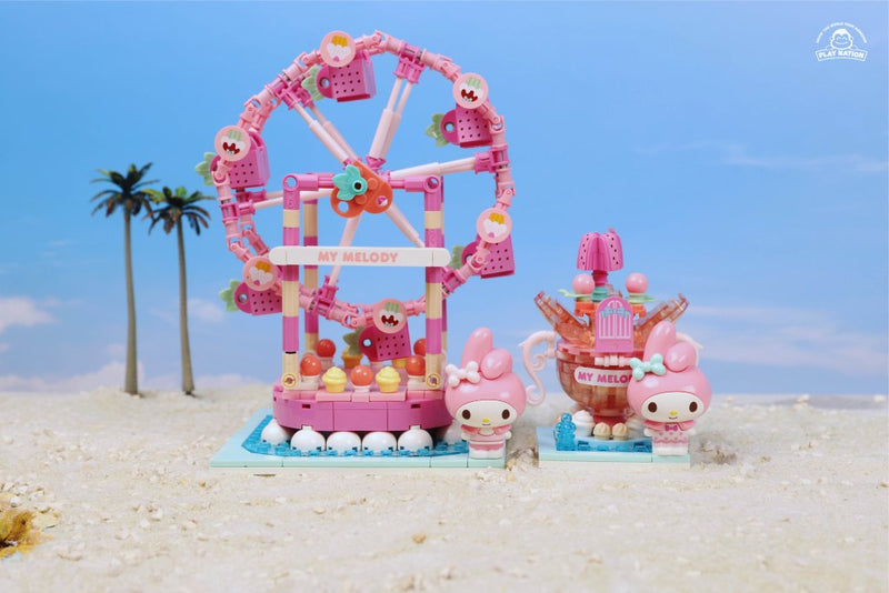 Sanrio - YuMe Blocks Summer Wunderland - My Melody Ferris Wheel