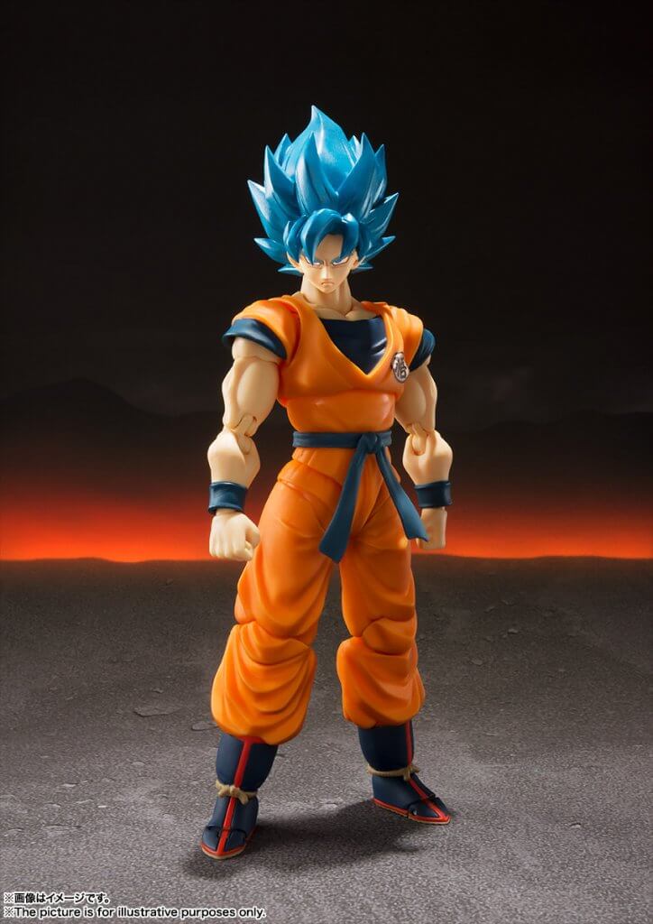 Dragon Ball Super - S.H.FIGUARTS - Super Saiyan God Super Saiyan Son Goku Action Figure