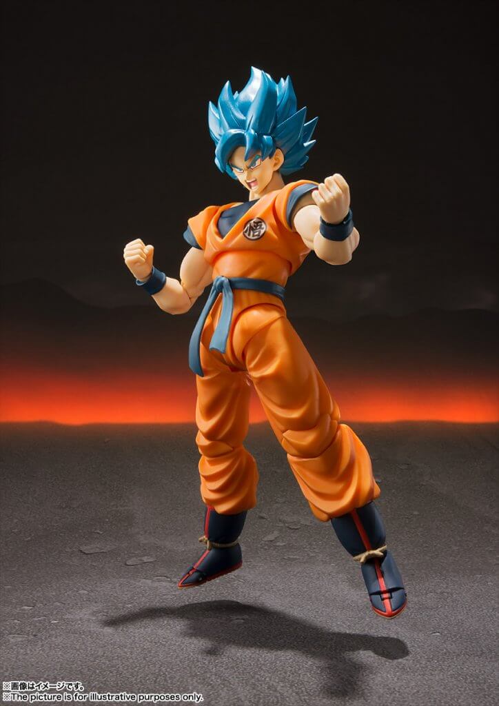 Dragon Ball Super - S.H.FIGUARTS - Super Saiyan God Super Saiyan Son Goku Action Figure