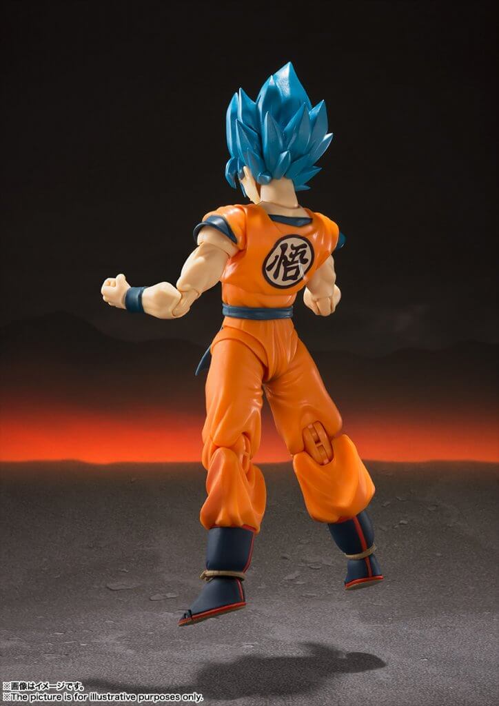 Dragon Ball Super - S.H.FIGUARTS - Super Saiyan God Super Saiyan Son Goku Action Figure