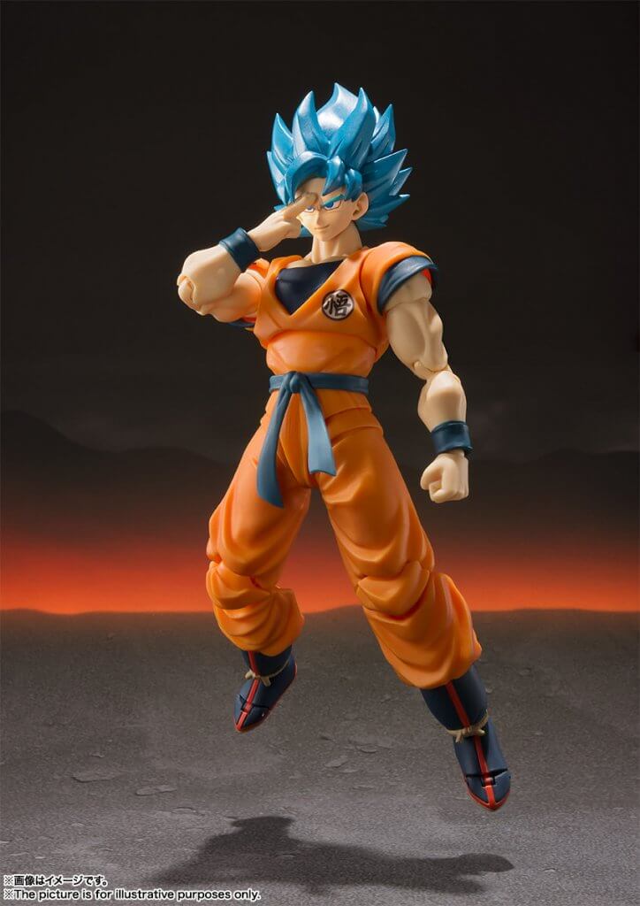 Dragon Ball Super - S.H.FIGUARTS - Super Saiyan God Super Saiyan Son Goku Action Figure
