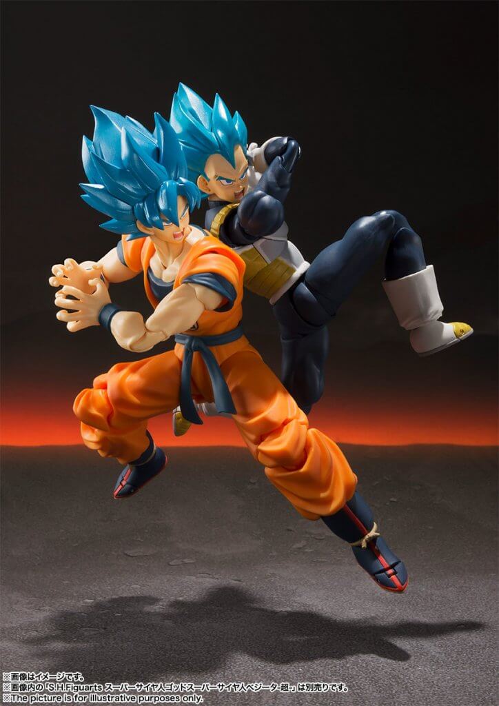 Dragon Ball Super - S.H.FIGUARTS - Super Saiyan God Super Saiyan Son Goku Action Figure