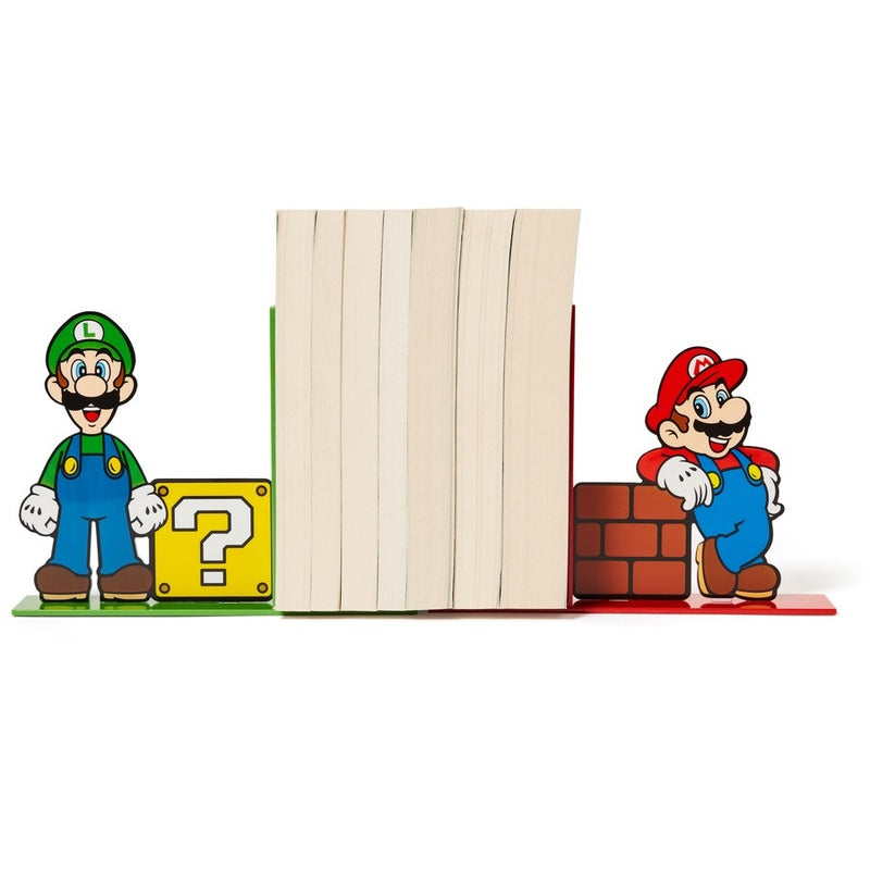 Super Mario - Mario and Luigi Bookends