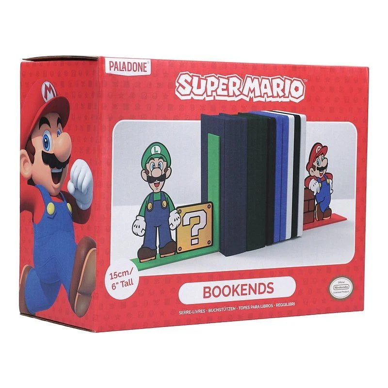 Super Mario - Mario and Luigi Bookends