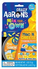 Crazy Aaron's Thinking Putty - Mix Your Own Mac & Cheese