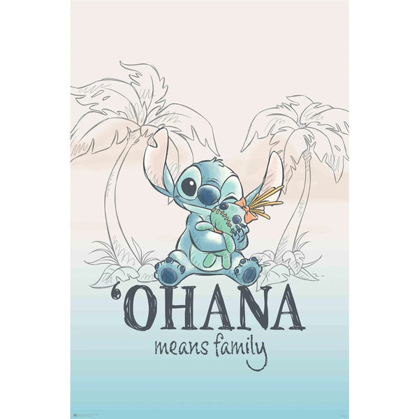 Lilo & Stitch - Poster - Ohana Means Family