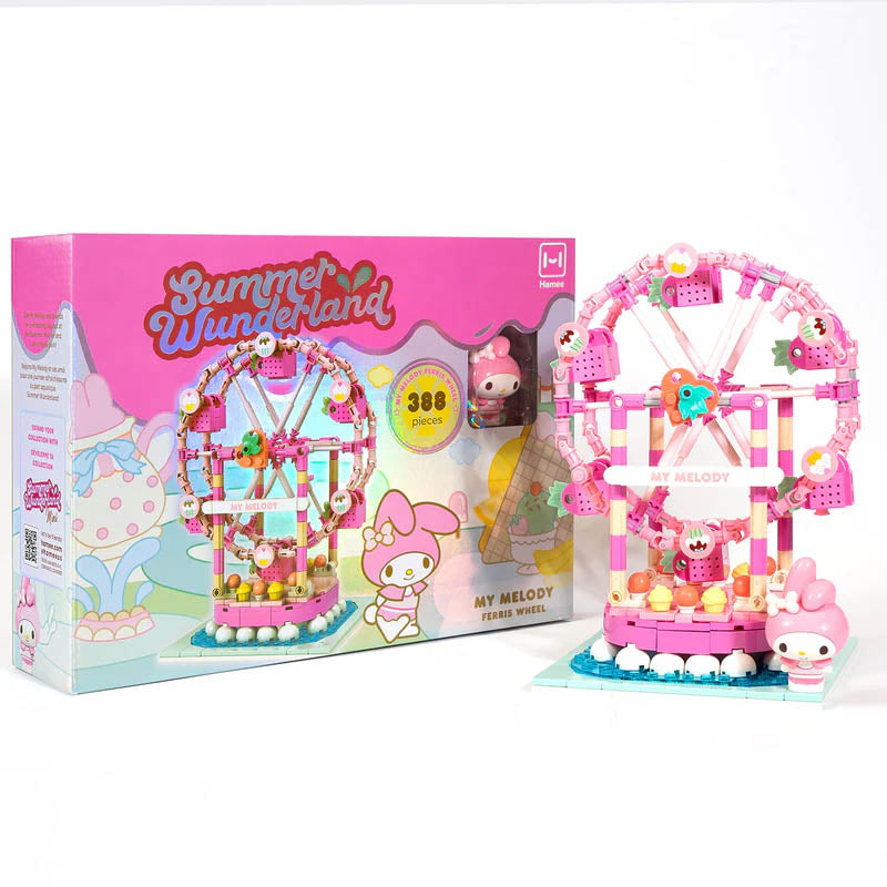 Sanrio - YuMe Blocks Summer Wunderland - My Melody Ferris Wheel