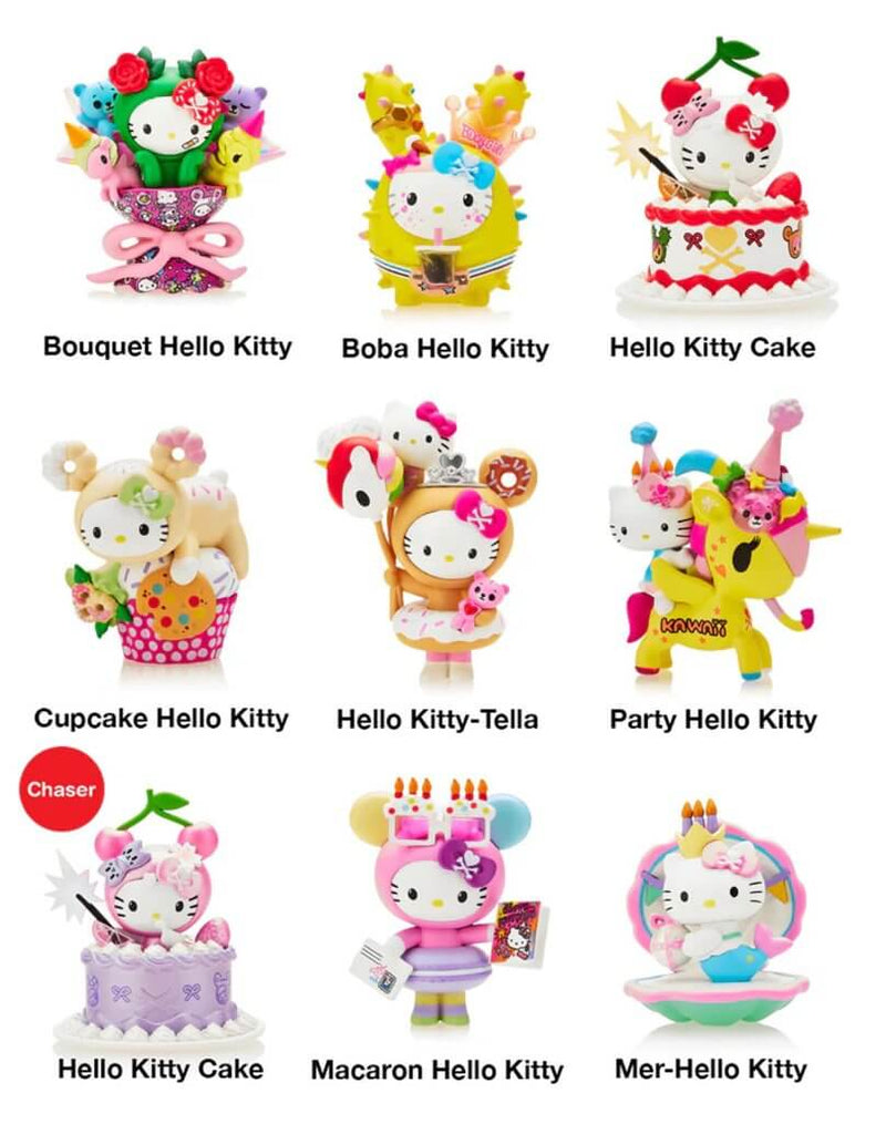 Tokidoki Hello Kitty 50th Birthday Blind Box