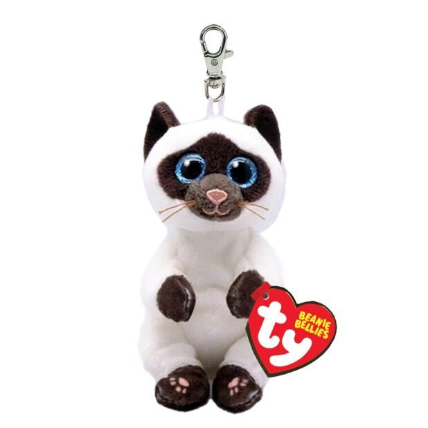 Beanie Bellies Clip - Miso the Siamese Cat