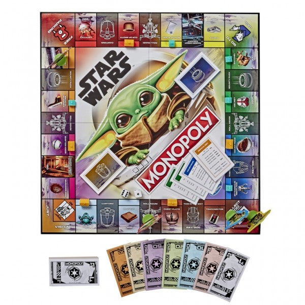 Monopoly Star Wars: The Mandalorian 'The Child’ Edition Board Game