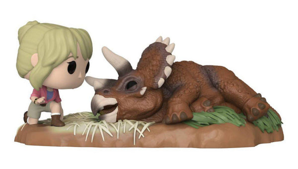 Jurassic Park - Dr. Sattler with Triceratops Pop! Moment [RS]