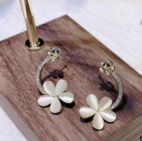 Tania Flower Drop Earrings