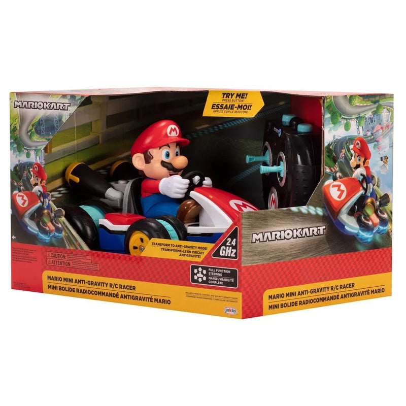 World of Nintendo Anti Gravity Mini RC Racer - Mario