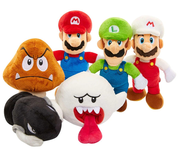 Nintendo - Super Mario 8" Plush Assortment | Minitopia