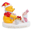 Winnie The Pooh - Pooh and Piglet Large Figurine 'Good Day For Sharing'