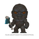 Godzilla vs Kong - Kong with Battle Axe Flocked US Exclusive Pop! Vinyl [RS]