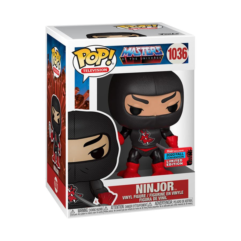 Masters of the Universe - Ninjor NYCC 2020 US Exclusive Pop! Vinyl [RS]