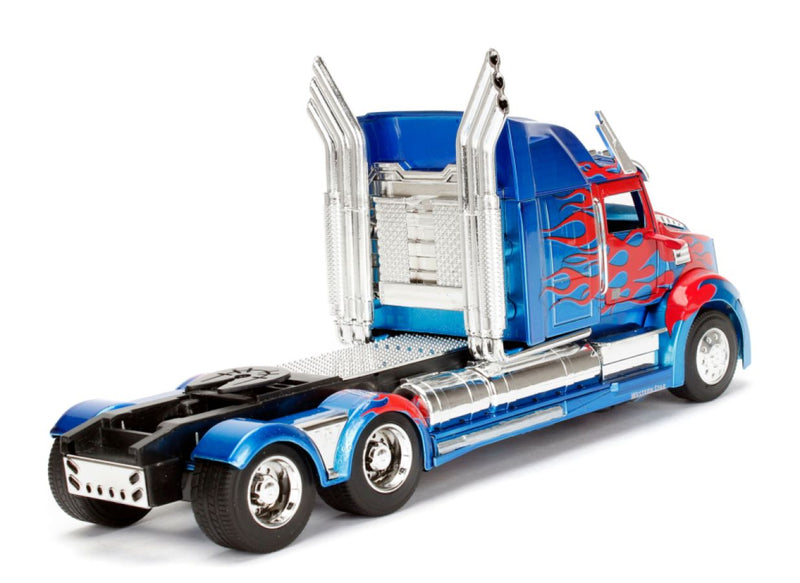 Transformers 5: The Last Knight - Optimus Prime Western Star 1:24 Hollywood Ride