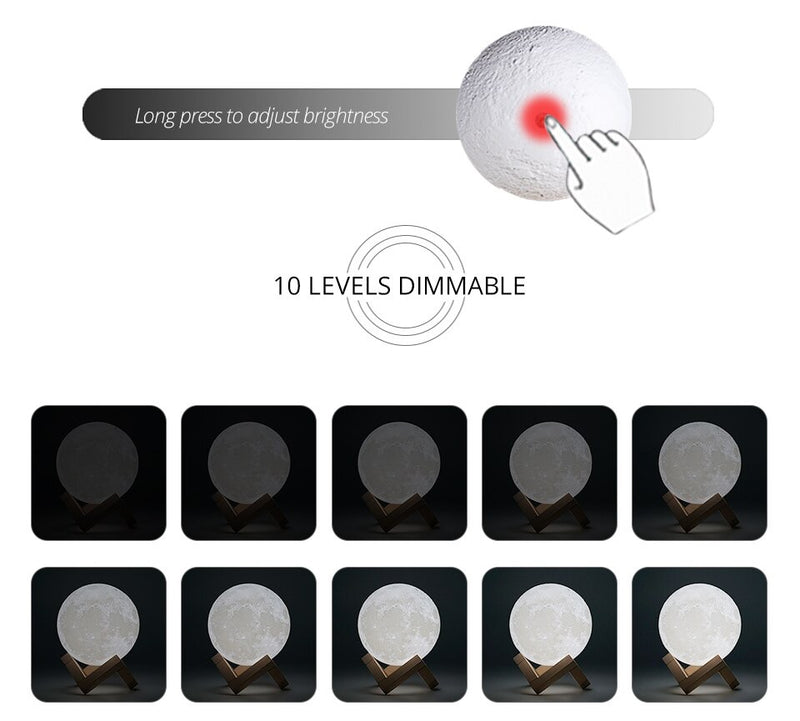 3D Moon Lamp
