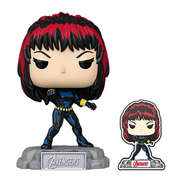 Marvel Comics - Black Widow Avengers 60th (with Pin) Pop! Vinyl [RS]