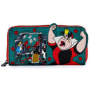 Alice in Wonderland - Queen of Hearts Zip Purse