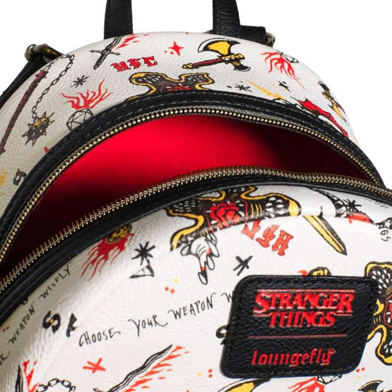 Stranger Things - Hellfire Mini Backpack [RS]