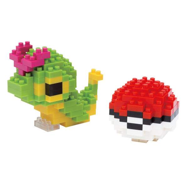 Pokémon  - Caterpie and Pokeball Nanoblock