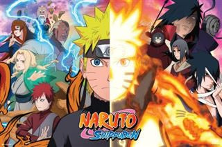 Naruto Shippuden - Poster - Split